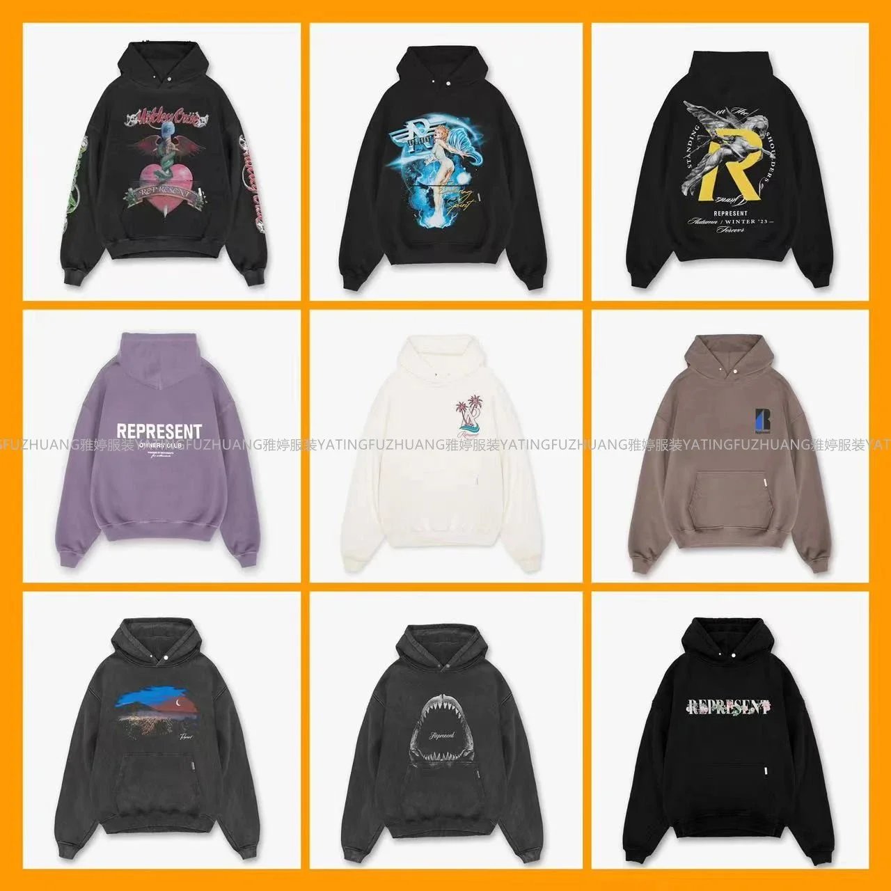 Represent Hoodies